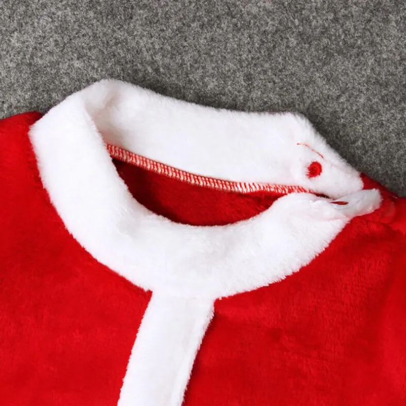 Newborn Baby Santa Claus Costume Kid Children Long Sleeves Jumpsuits Xmas Party Dress Halloween Christmas|santa claus costume|costumes christmasparty