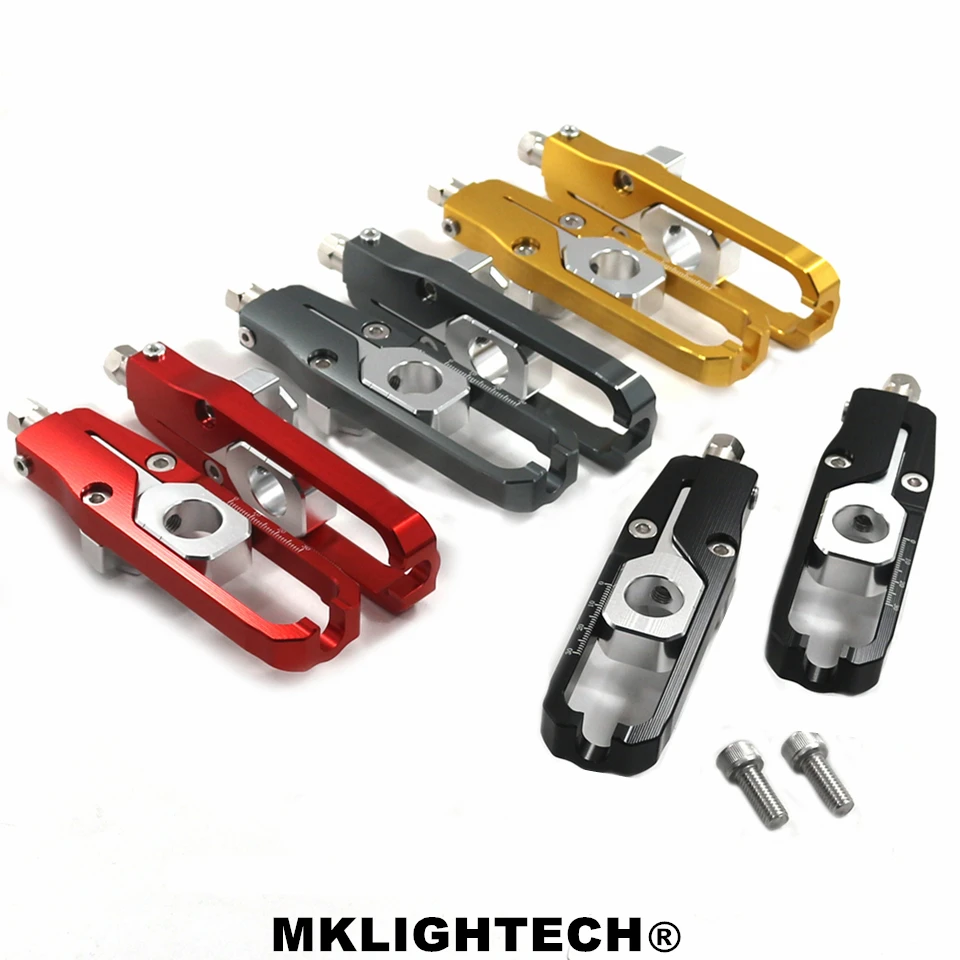 MKLIGHTECH мотоциклетные алюминиевые цепи регуляторы натяжные для HONDA XADV X-ADV 300 750 1000
