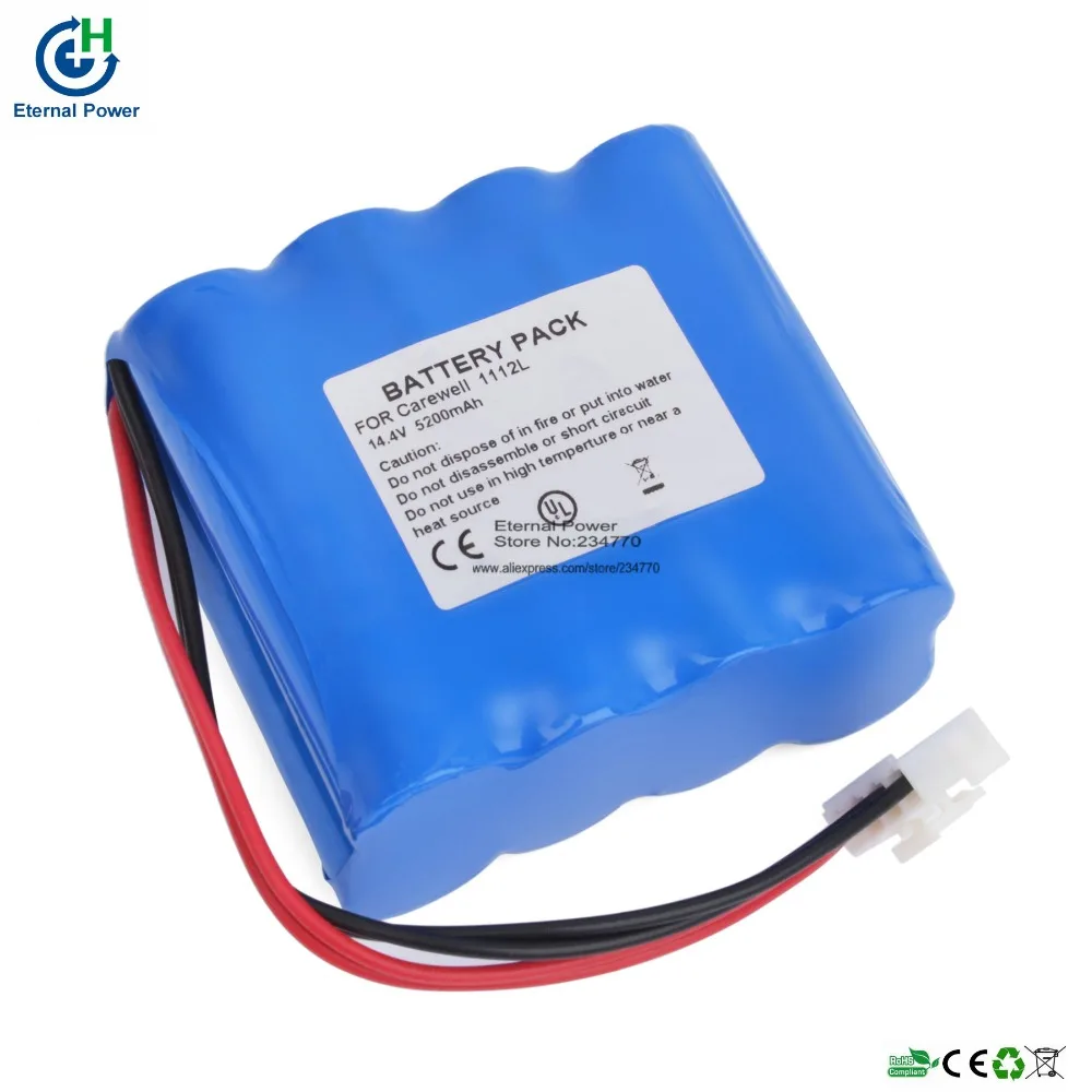 Запасной аккумулятор для ЭКГ carewell ECG 1112L высококачественная медицинская литиевая