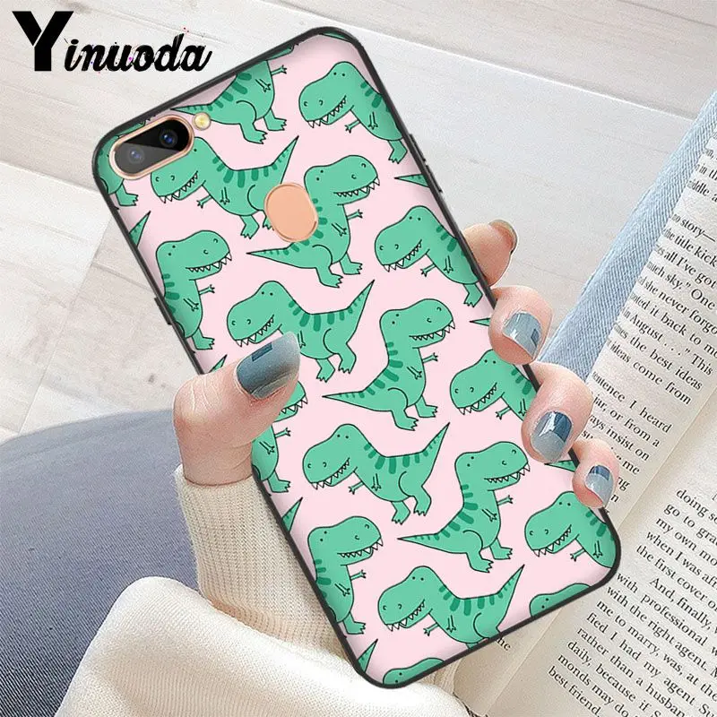 Чехол для телефона Yinuoda с милым динозавром чехол OPPO R11 R11S Plus R17Pro R9S R9