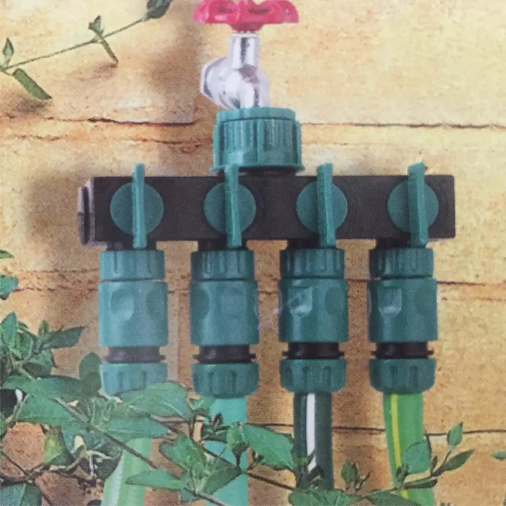 Четырехходовой водоотделитель садовые инструменты водопроводное соединение