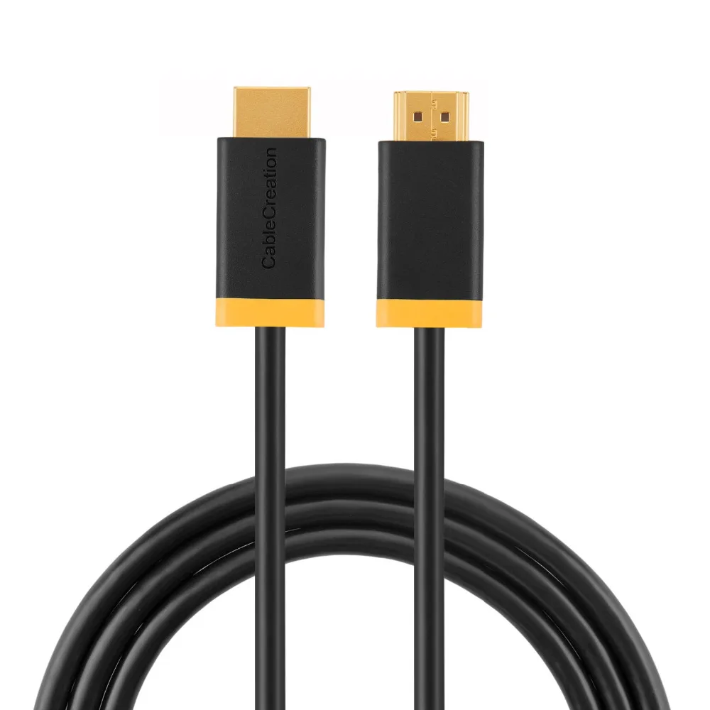 Кабель HDMI высокоскоростной адаптер к 1 4 поддержка 3D 4K/60 Гц Ethernet и возврат аудио |