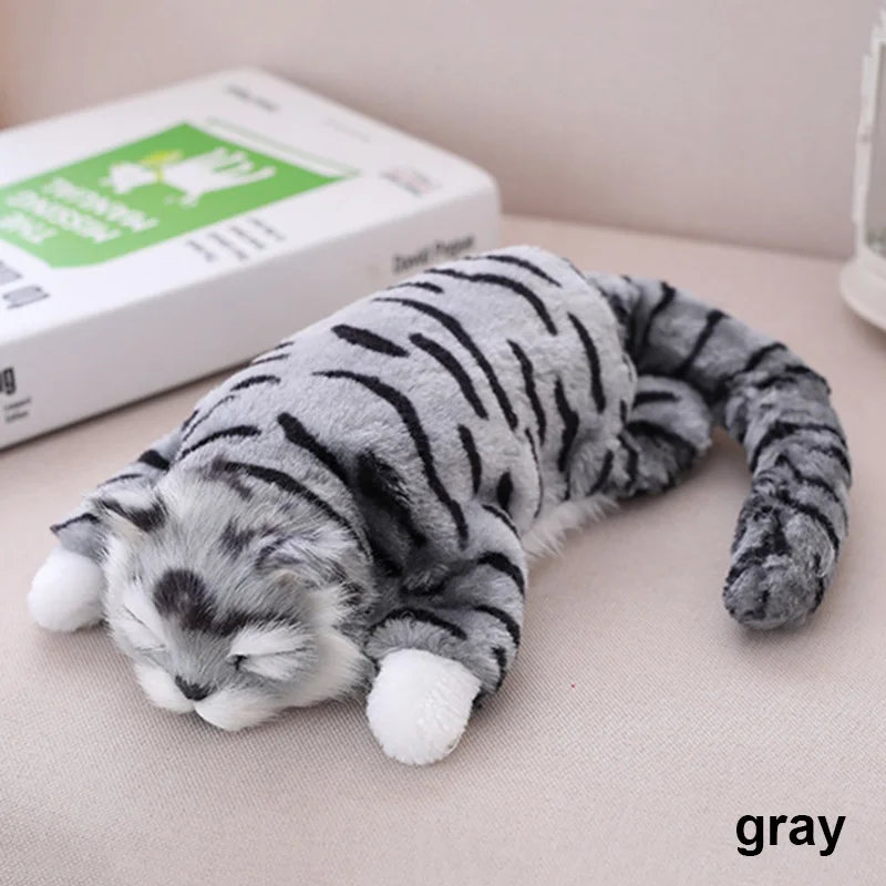 Детские милые электрические куклы Ragdoll Cat плюшевые игрушки звуковые детские