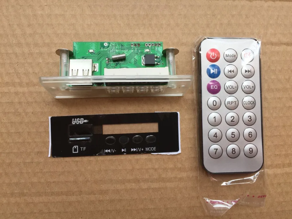 Аудио декодер MP3 7 12 В цифровая плата с TF FM радио USB|Комплекты АС| |