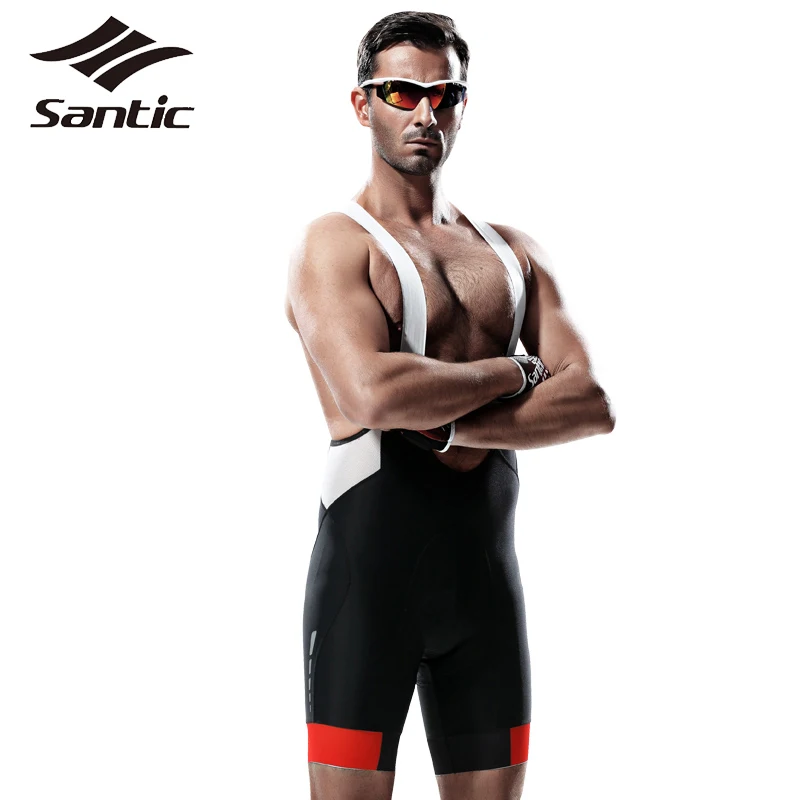 Santic велотрусы гелевые накладки высокоэластичные Mtb шорты для мужчин дышащие
