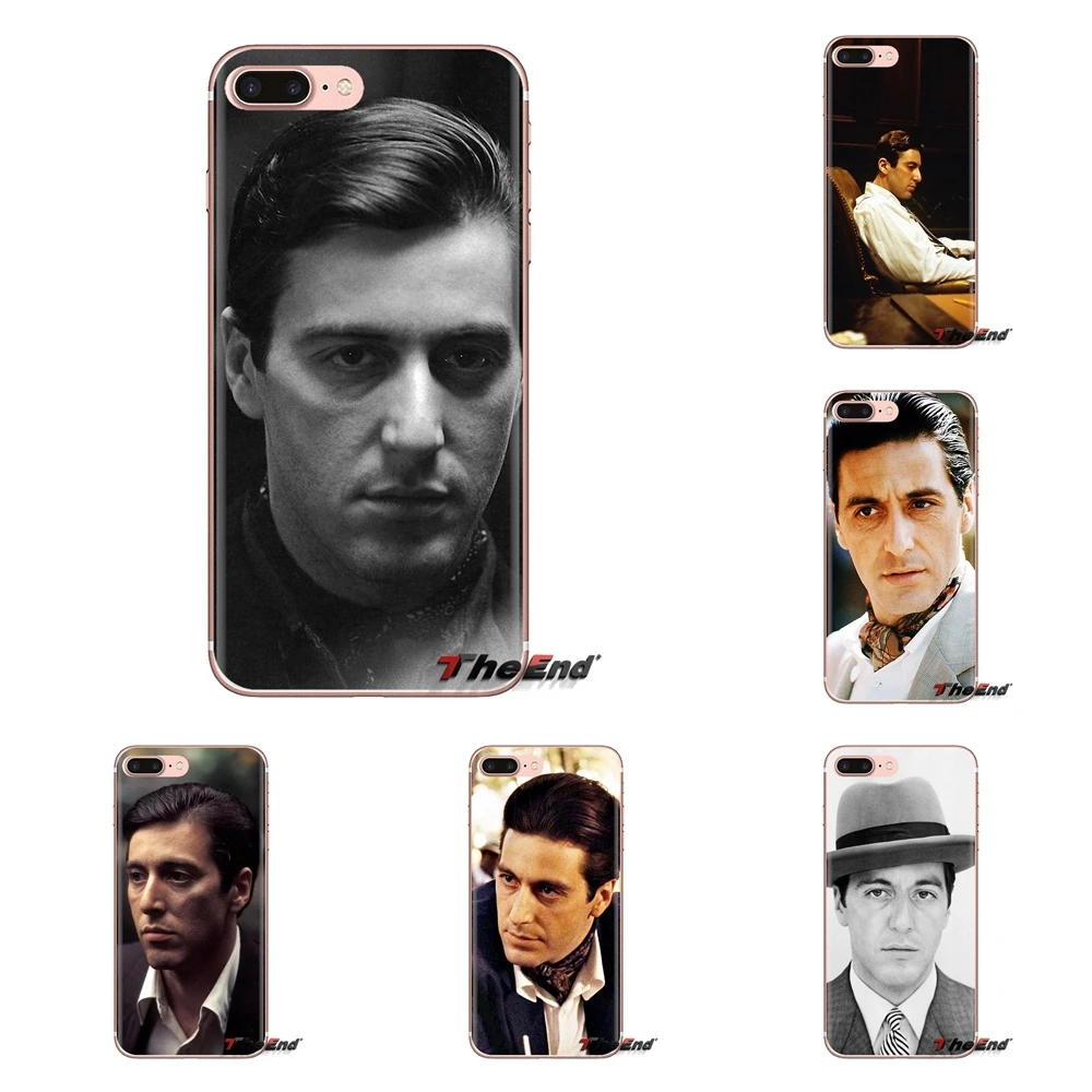 Michael Corleone Mario Puzo Godfather Soft Case Covers For Samsung Galaxy S3 S4 S5 Mini S6 S7 Edge S8 S9 S10 Plus Note 3 4 5 8 9 |