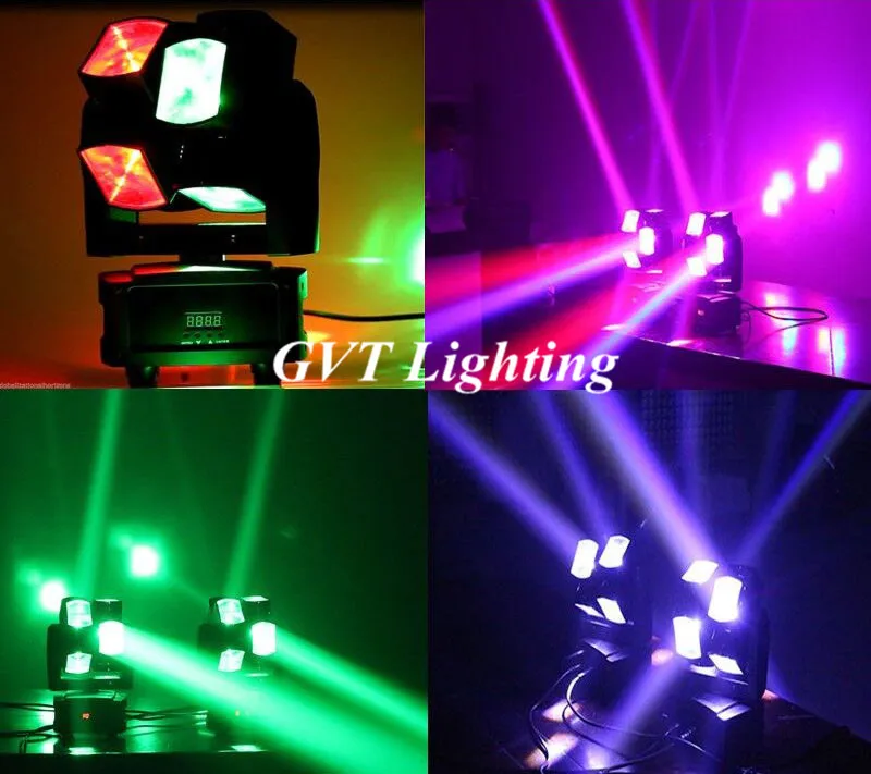 

LED 8 eyes unlimited rotated beam light moving head 8*10W stage lighting bars Discos KTV room beam effect lights