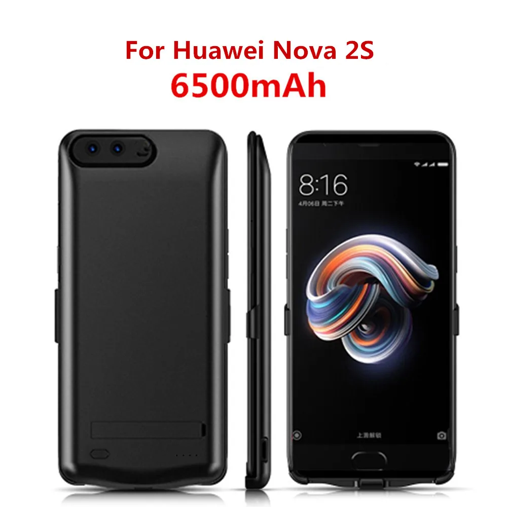 Чехлы для зарядного устройства Huawei Nova 2S чехол внешнего аккумулятора 6500 мАч