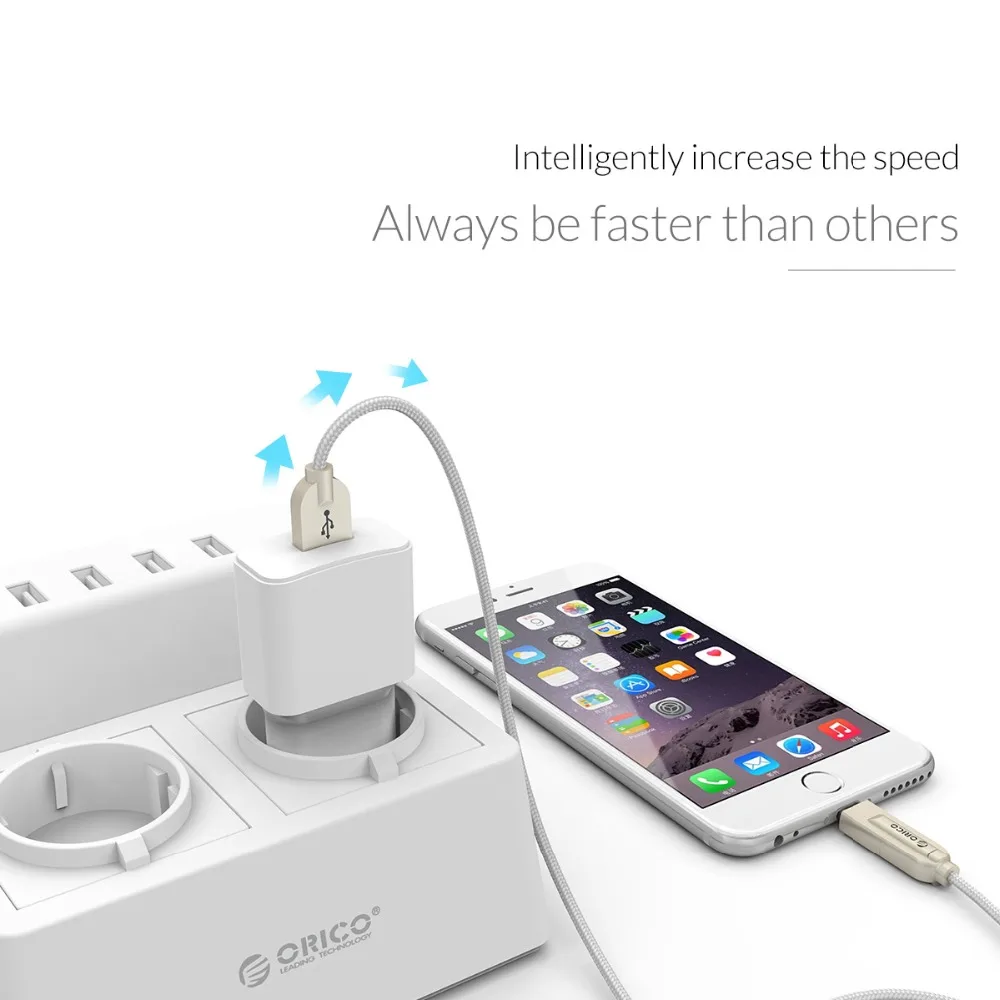Дорожное зарядное устройство ORICO WHA с USB 5 в 1 А В 2 настенное для телефона адаптер