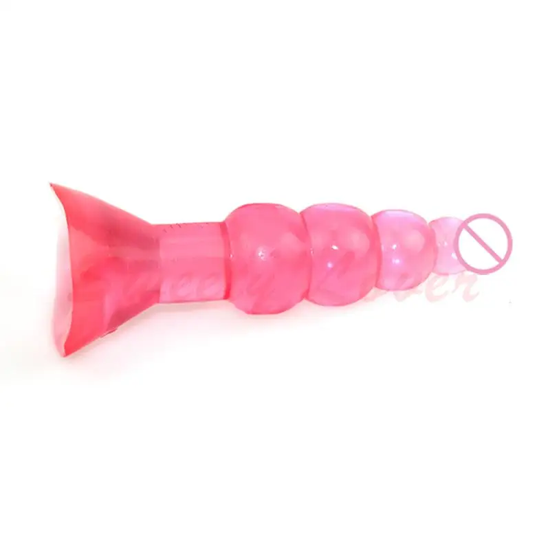 Секс товары анальная пробка большого размера 18*4 5 см мягкая Желейная ощущение