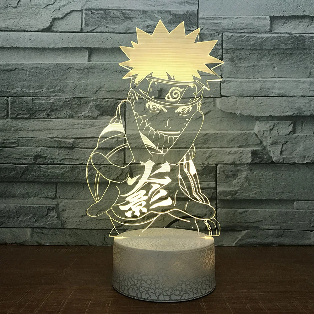 Светодиодный ночсветильник 3D детский столик для сна с изменяющимися цветами 7