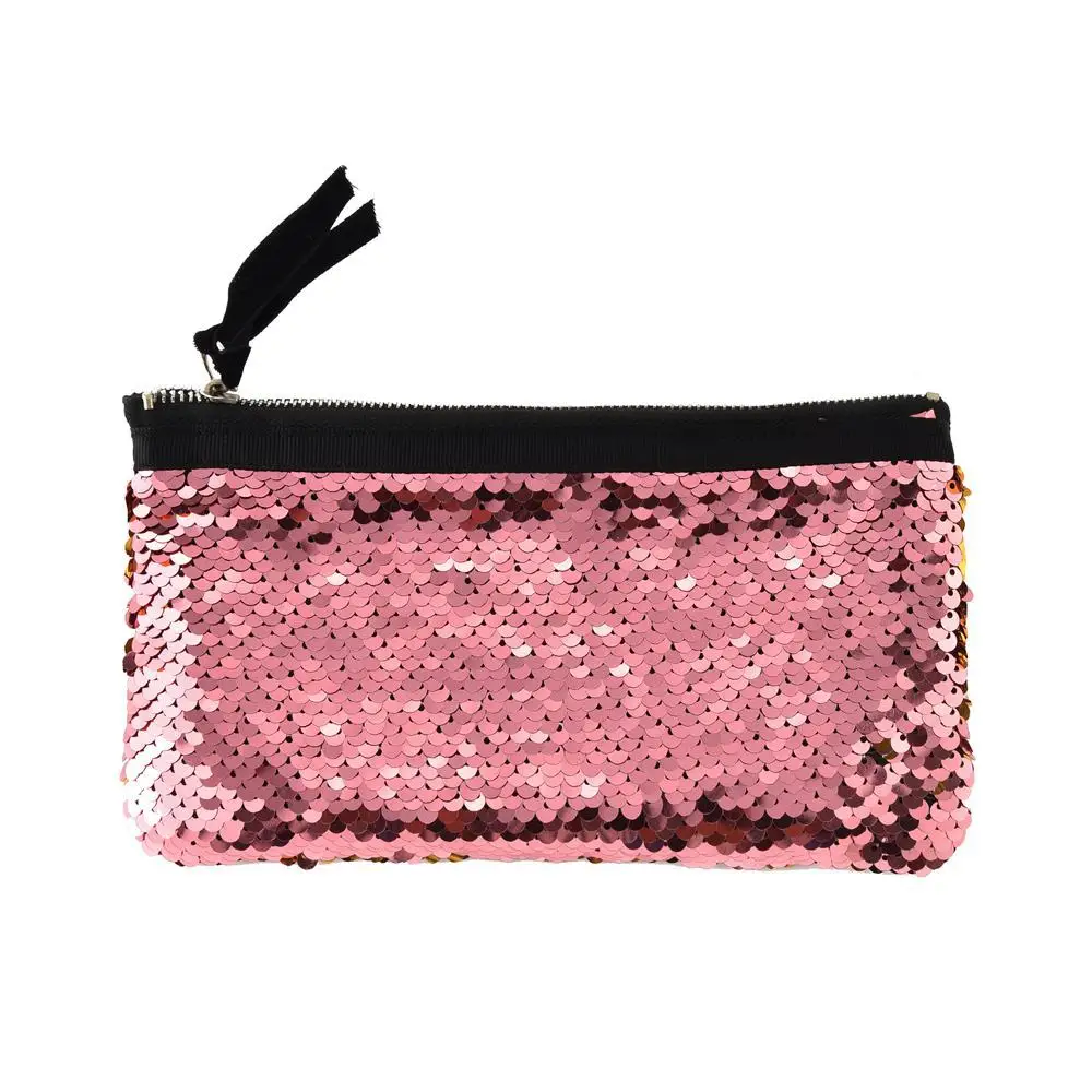Школьный пенал для мальчиков и девочек Kawaii милые Русалка уголовного Pencilcase блесток нескольких макияж мешок ручки канцелярские сумка штрафы