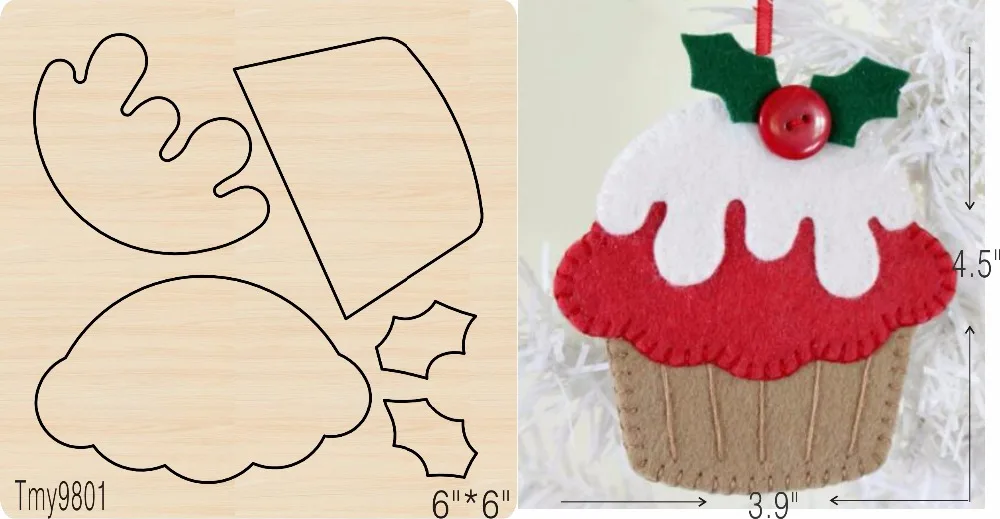 Мороженое-9 новинка деревянная форма Трафаретный вырубной штамп для