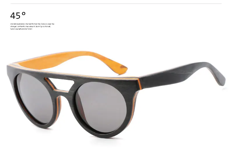 Деревянные солнцезащитные очки для скейтборда мужские gafas de sol de los hombres Солнцезащитные очки женские очки Полароид de sol feminino