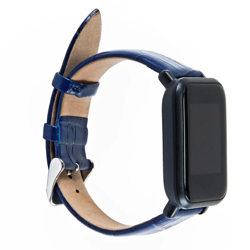 

Ремешок Универсальный 20 мм для Samsung Galaxy Watch 42 мм, мягкий ремешок из натуральной кожи под крокодила для Garmin Vivoactive 3 Premium 910