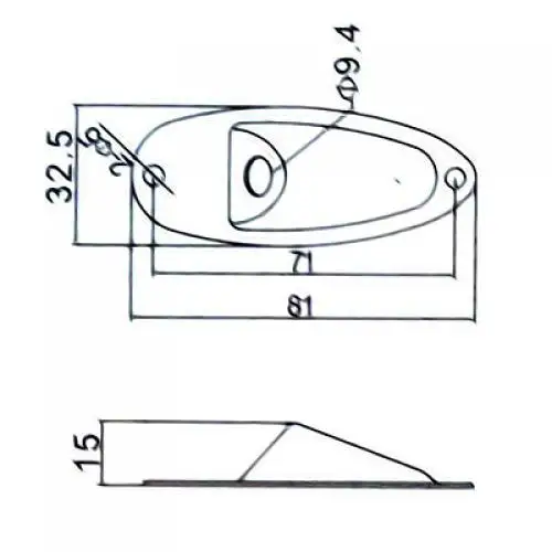 Качественный Золотой выходной разъем Jack подходит для электрических гитар Stratocaster