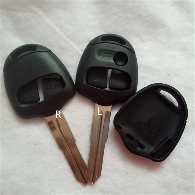 

5PCS 2/3 Buttons Remote Car key shell Case for Mitsubishi Lancer EX Evolution Grandis Outlander Key Shell MIT8/MIT11 Blade