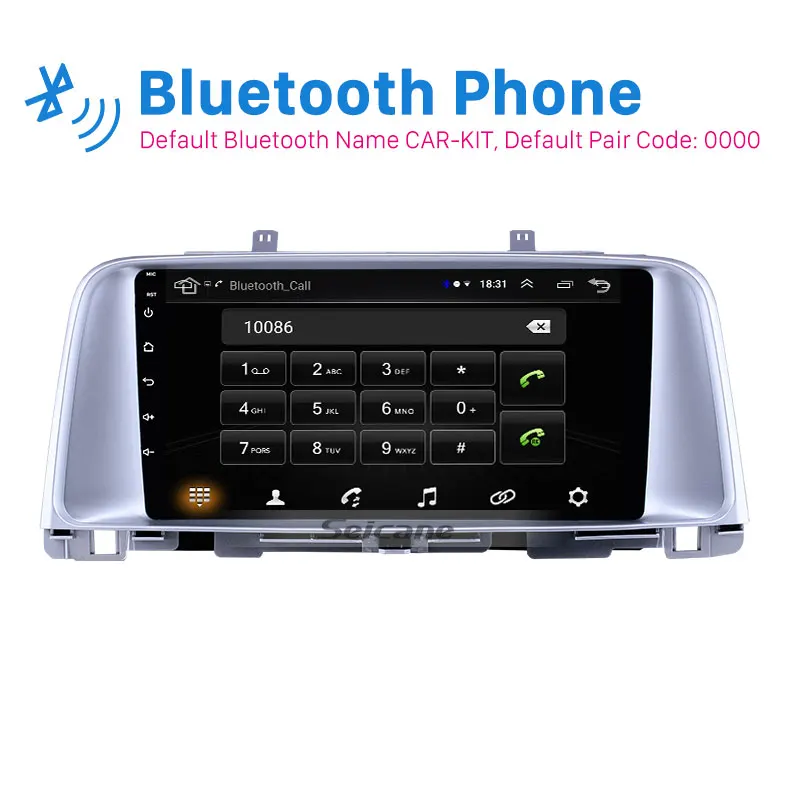 Автомобильный мультимедийный плеер Seicane 4 ядра Android 8 1 GPS навигация для Kia K5 2015 2016 2017