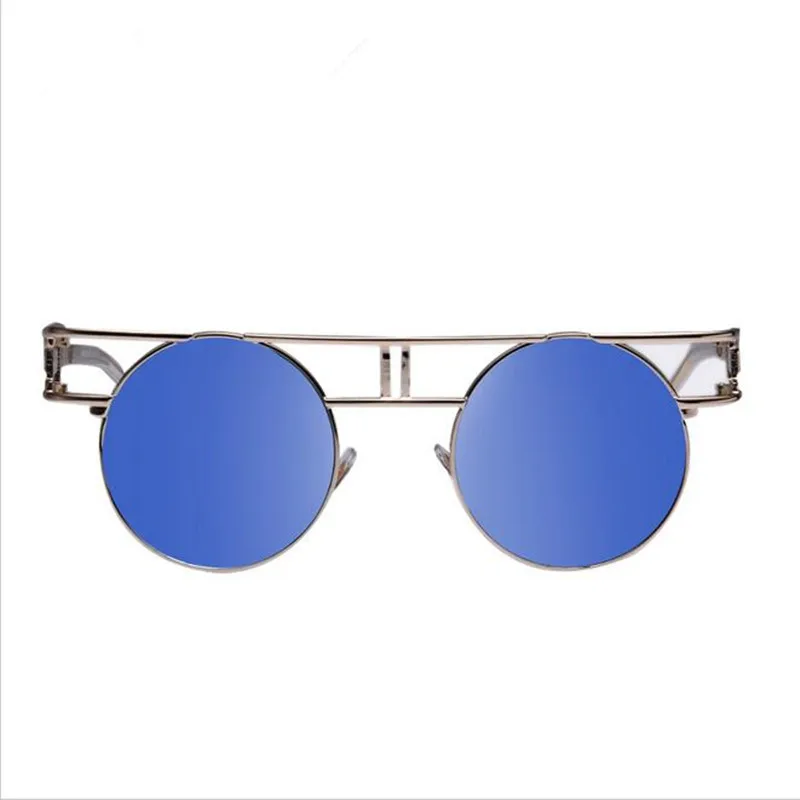 2019 металлическая оправа женские солнцезащитные очки в стиле стимпанк брендовые