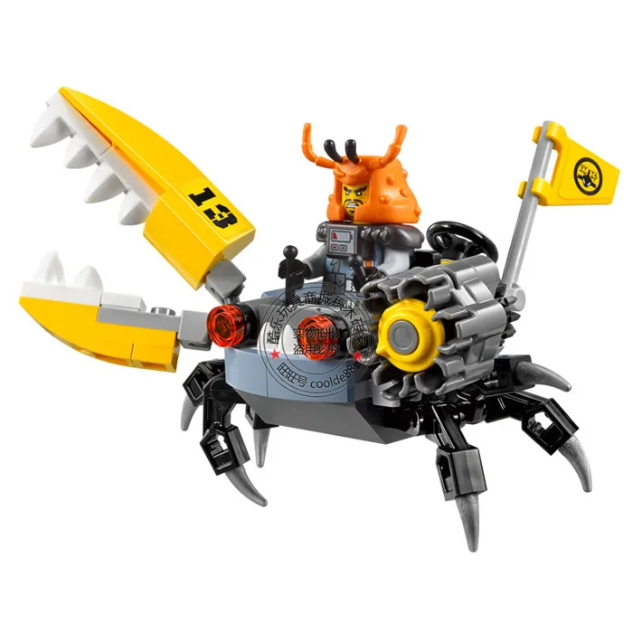 Ниндзя Lightning Jet модель 06050 Обувь для мальчиков DIY кирпичное здание Игрушечные