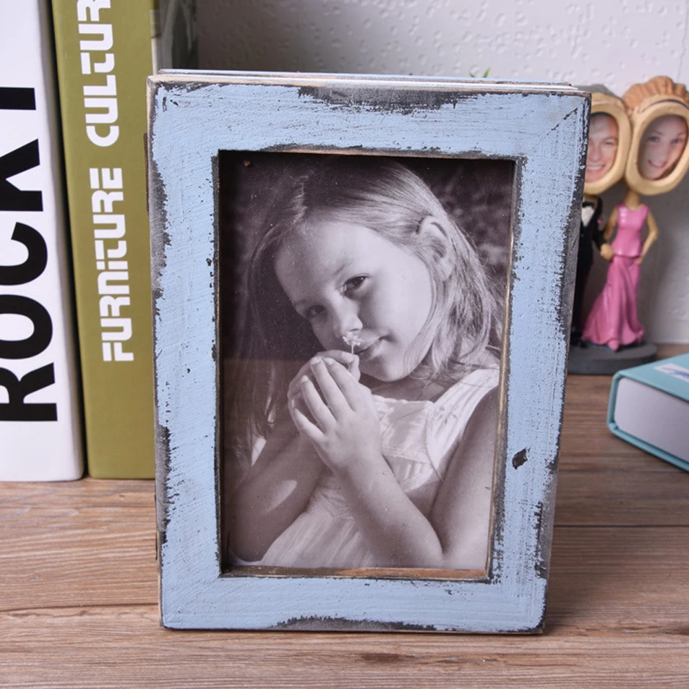 Орнамент картина деревянный фермерский дом Настольный складной Ретро ремесла