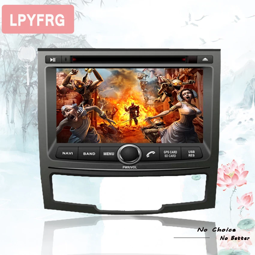 Восьмиядерный 4G RAM Android 9 0 автомобильный dvd-плеер для SSANGYONG KORANDO 2010-2012 с 1024*600 2 DIN