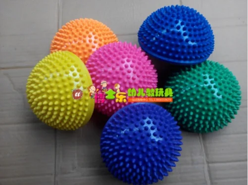 Надувные шарики для йоги из ПВХ массажная точка полусферический мяч инструктор