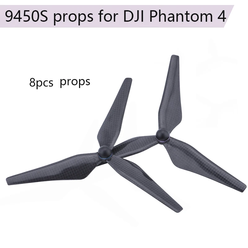 8 шт. карбоновый пропеллер 9450S быстроразъемный Пропеллер для DJI Phantom 4 Pro Advanced P4P 4A