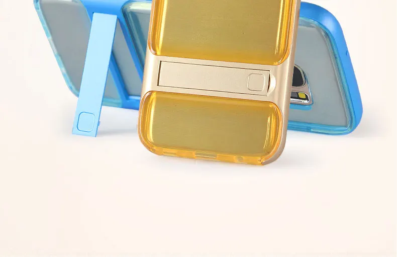 ITEUU PC+ TPU чехол с подставкой для samsung Galaxy S7 чехол s ударопрочный чехол с подставкой для samsung S7