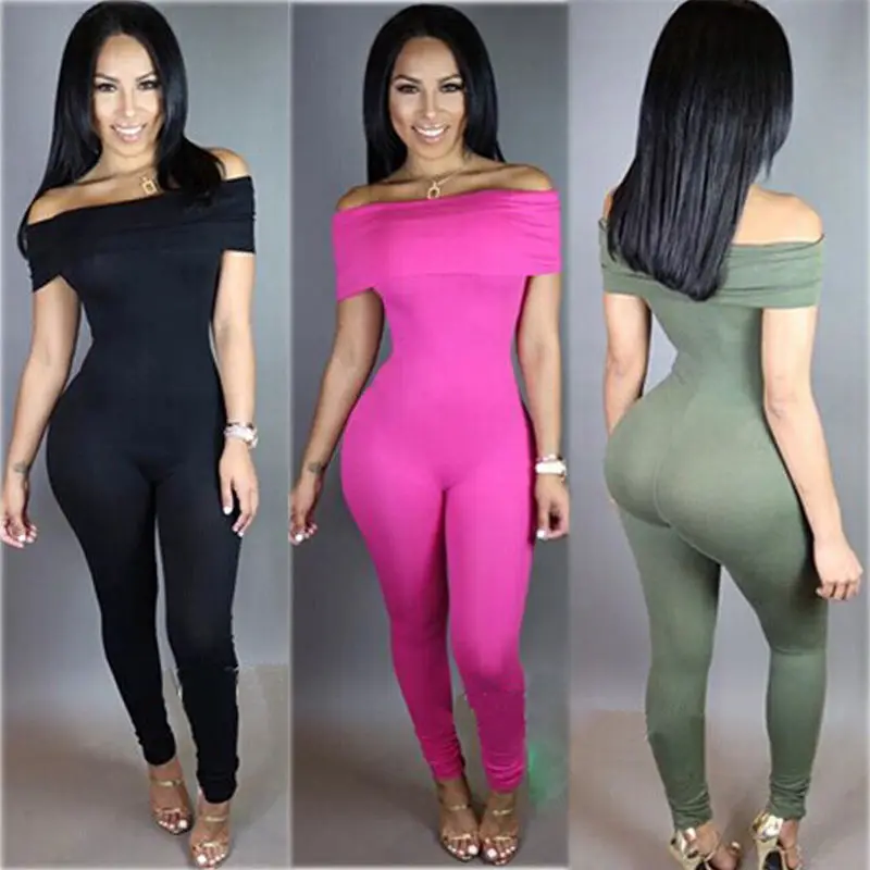 Хит Женский Облегающий комбинезон в обтяжку клубный без рукавов эластичные