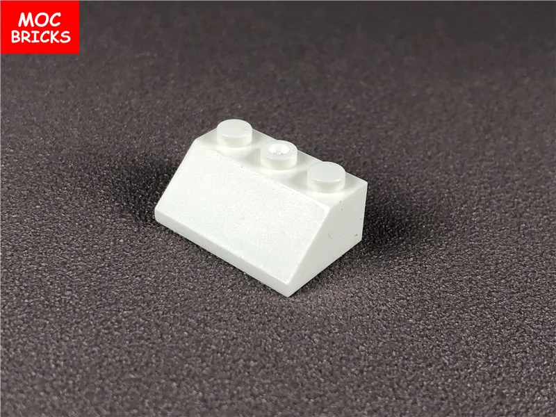 20pcs/lot MOC Bricks White Slope 45 2 x 3 fit with 3038 Educational Building Bloks Figure DIY Toys for children Dolls gifts | Игрушки и