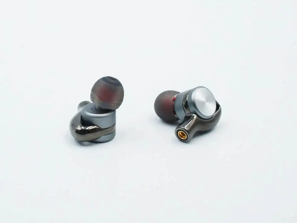 Гибридные наушники-вкладыши Paiaudio DM1 1BA+ 1 Динамический драйвер IEMs