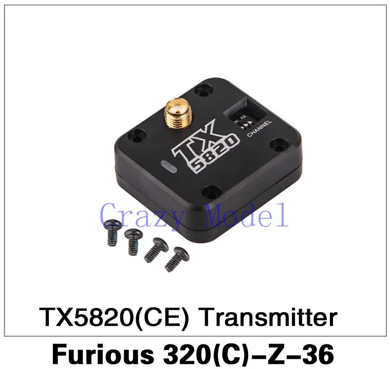 

Free Shipping Original Walkera Furious 320 RC Drone Spare Parts Furious 320(C)-Z-36 TX5820(CE) Transmitter