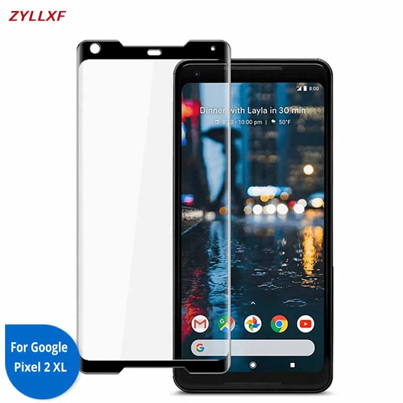 3D изогнутая для Google Pixel 2 защита экрана размера XL 9H полное покрытие пленка