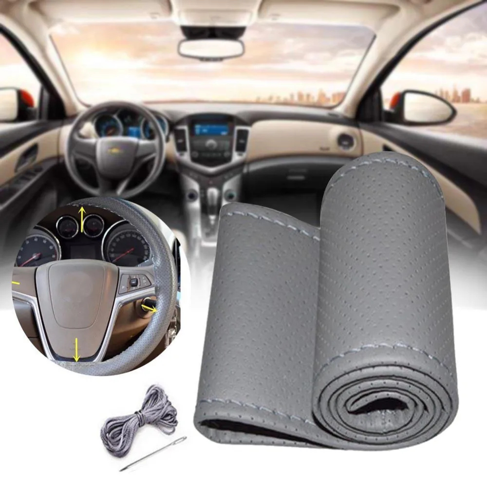 Чехол на руль автомобиля сделай сам оплетка из искусственной кожи серого цвета с