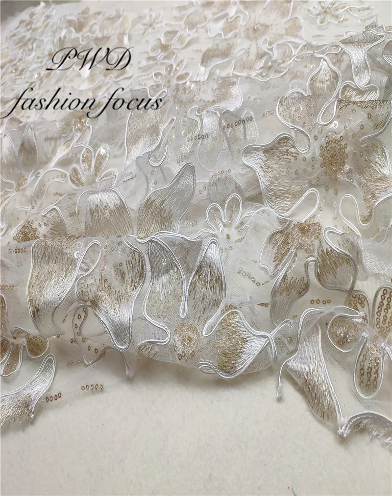 2018 Свадебная Золотая серия нигерийская кружевная свадебная ткань модная