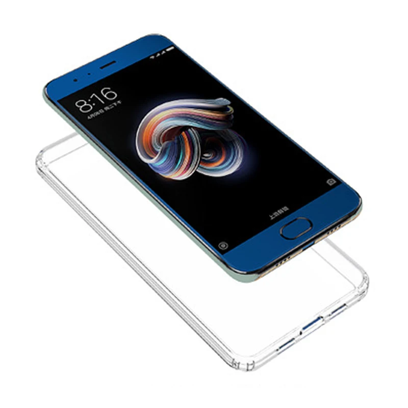 Kainuen Роскошный прозрачный мягкий чехол для телефона из ТПУ xiaomi mi note3 силиконовый