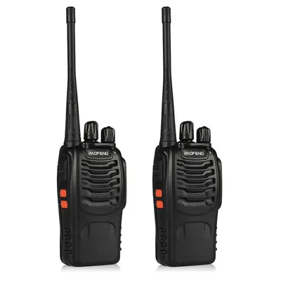 standard 2 шт baofeng BF-888S портативная рация 888s рация 888 comunicador кошелек 10 км охотничий домофон walk talk - Цвет: standard