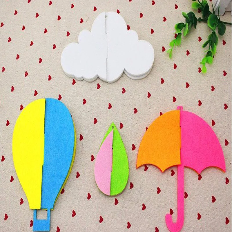 32 шт. фирменный дизайн 3D зонтик от дождя и капель воздушный шар с принтом