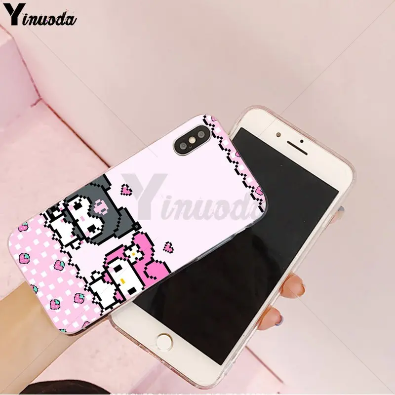 Yinuoda Kuromi Customer высококачественный чехол для телефона Apple iPhone 8 7 6 6S Plus X XS MAX 5 5S SE XR |