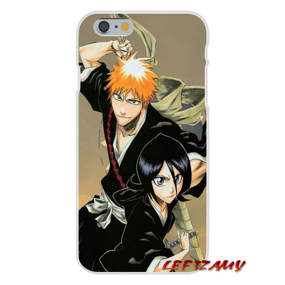 Для iPhone X XR XS MAX 4 4S 5 5S 5C SE 6 6S 7 8 Plus ipod touch Аксессуары чехлы для телефонов Аниме Bleach