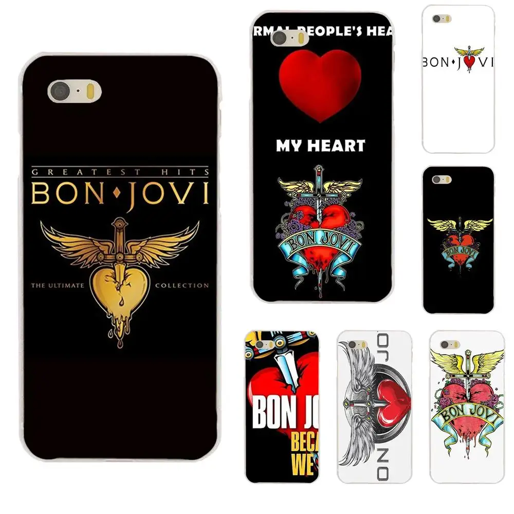 Rock Jon Bon Jovi для Apple iPhone X XS Max XR 4 4S 5 5C 5S SE 6 6S 7 8 Plus Мягкий силиконовый прозрачный чехол