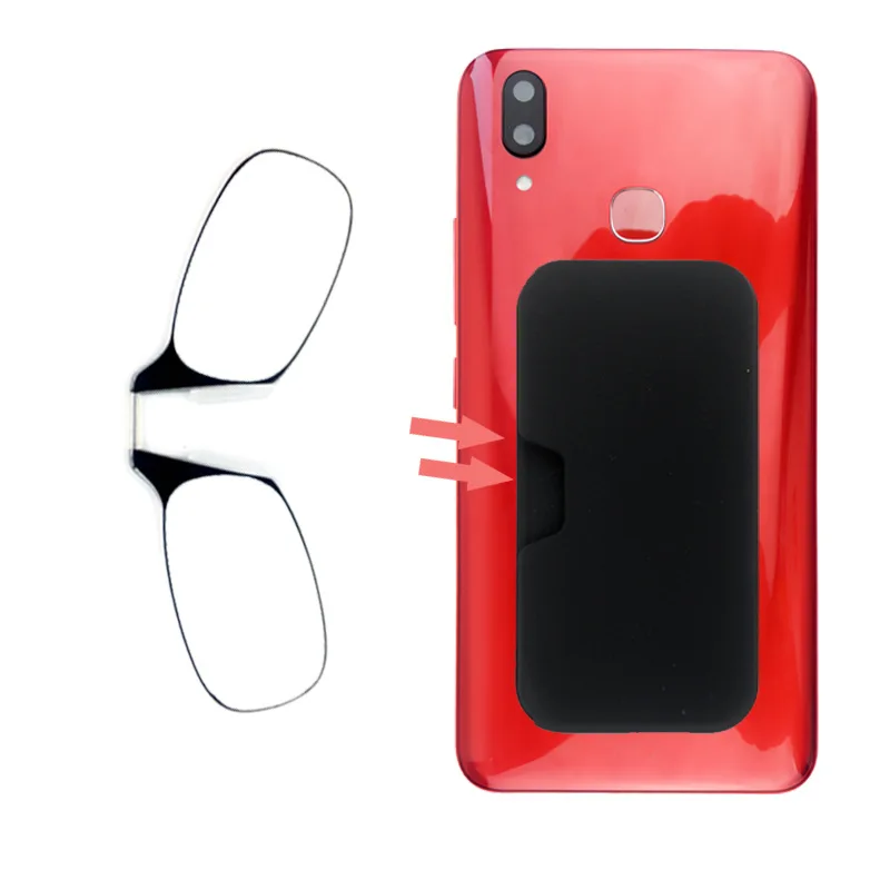 2018 Новый сверхлегкий клип нос компактные очки для чтения женщин мужчин с