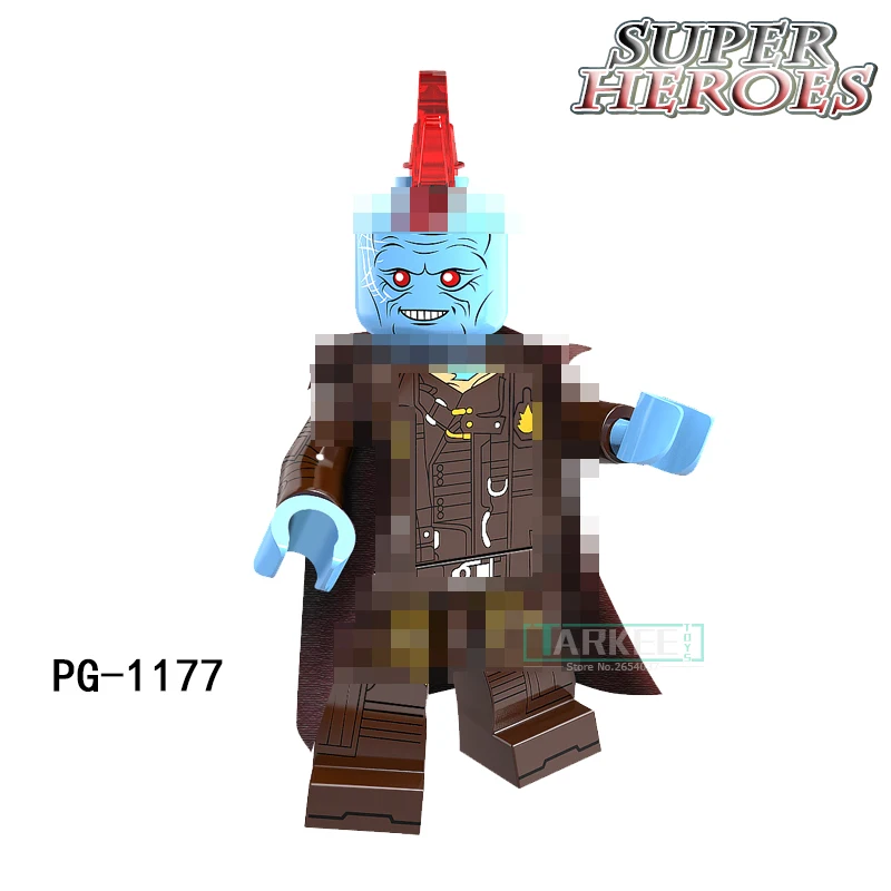 Строительные блоки voltronfigure Джейсон Вурхиз yondu Хацунэ Мику чужой Дракс Хищник