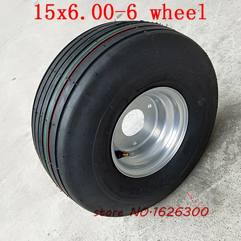 Высокая производительность 15X6.00 6 подходит 168CC картинг обод колеса мотоцикла с