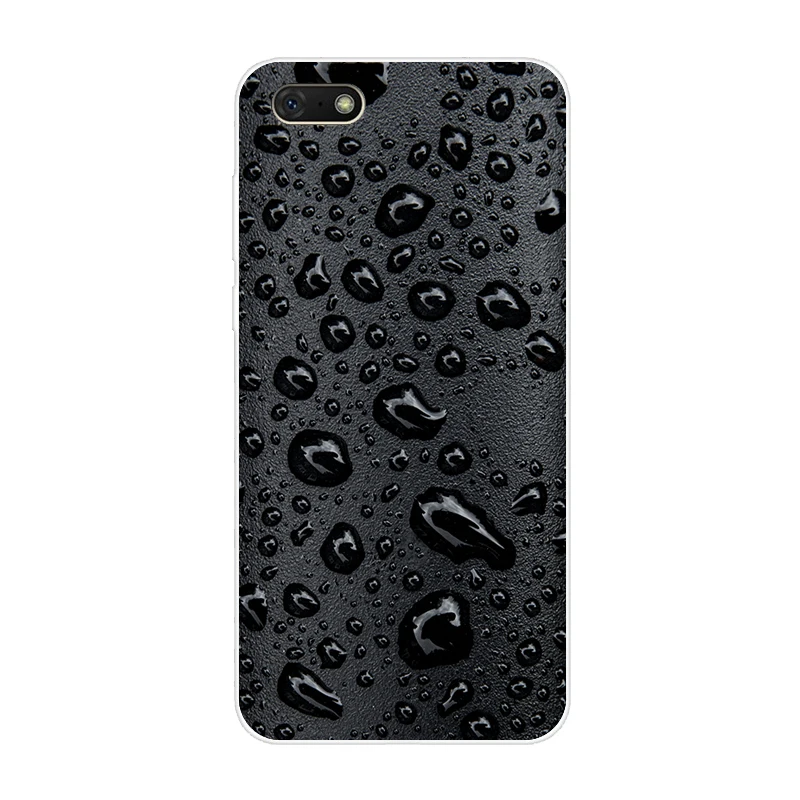 Фиолетовый Силиконовый чехол для huawei Honor 7A, чехол 5,45, мягкий ТПУ чехол для телефона huawei Honor 7A 7 A, DUA-L22, русская задняя крышка, чехол, бампер - Цвет: Фиолетовый
