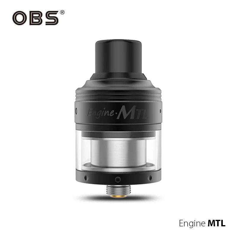 Оригинальный OBS RTA двигатель MTL с 2 мл и 24 мм новый топ воздуха Регулируемый
