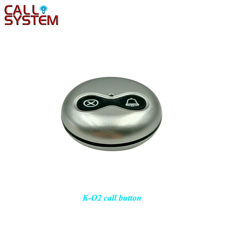 433 92 МГц 10 шт Серебряный зуммер K O2 беспроводной настольный звонок пейджер
