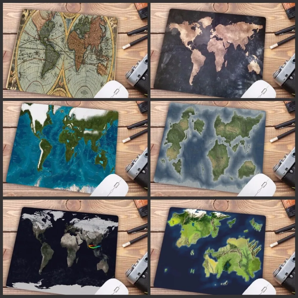 Mairuige 22X18CM персонализированный модный коврик для мыши с изображением старого мира