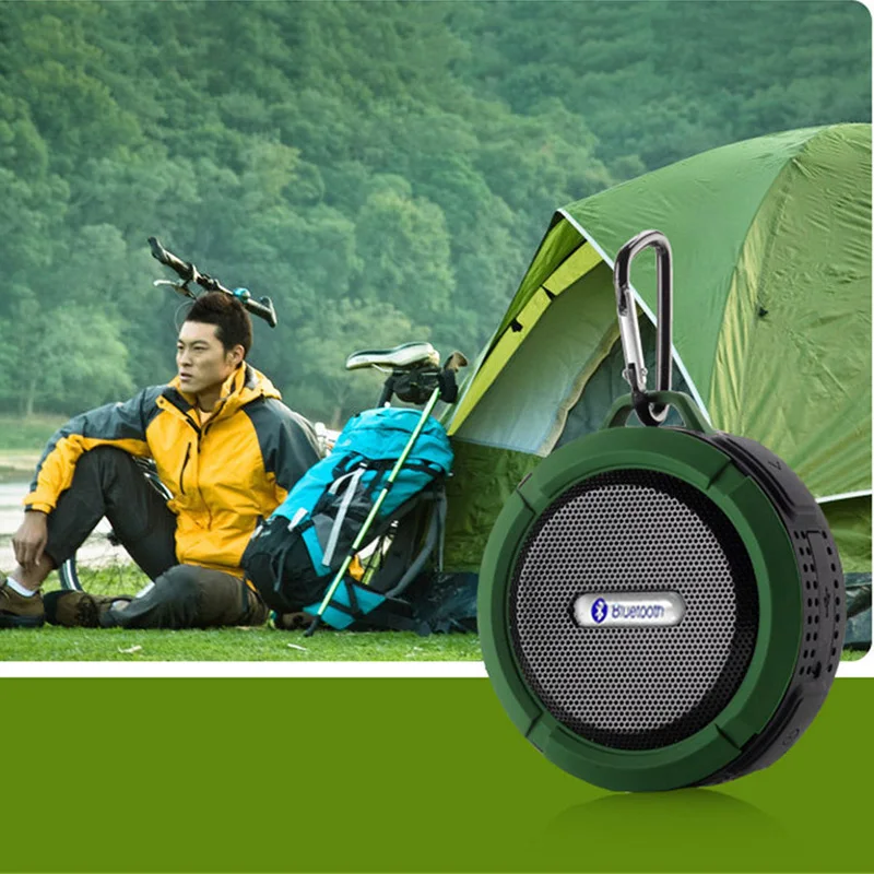 Портативная колонка Bluetooth динамик мини водостойкий наружный душевой звуковой